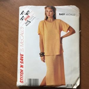 💥3/20💥Vintage Easy McCall’s Pattern Size B 12-14-16 #3115